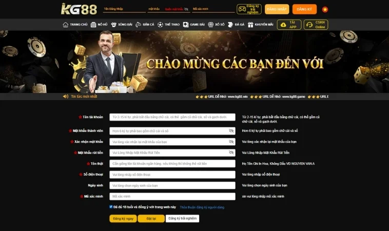 Cách đăng ký KG88 Cách đăng ký KG88